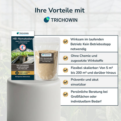 HB-Nematoden gegen Dickmaulrüssler und Engerlinge