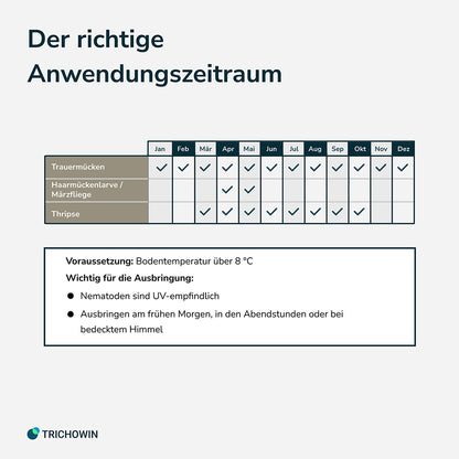 SF-Nematoden gegen Trauermücken