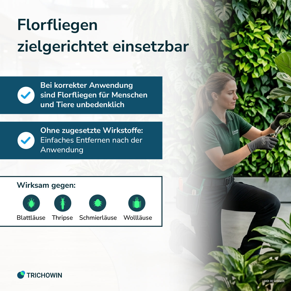 Florfliegen gegen Blattläuse