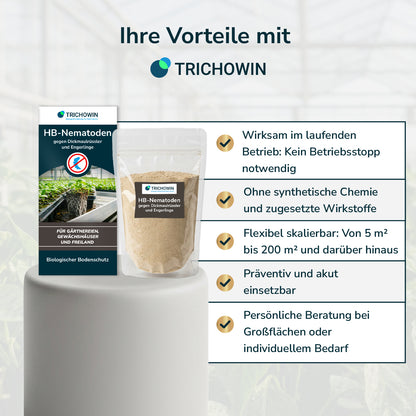 HB-Nematoden gegen Dickmaulrüssler und Engerlinge