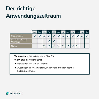 SF-Nematoden gegen Trauermücken