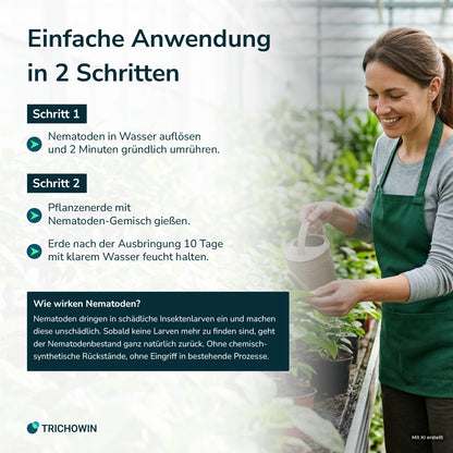 SF-Nematoden gegen Trauermücken
